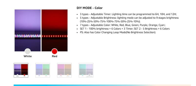 hygger Clip On 24/7 Lighting Aquarium LED Light, 14W 22W Sunrise-Daylight-Moonlight and DIY Mode, Adjustable Timer / Brightness Fish Tank Light with 7 Colors for Planted and Saltwater Aquarium Tank hygger Clip On 24/7 Lighting Aquarium LED Light, 14W 22W Sunrise-Daylight-Moonlight and DIY Mode, Adjustable Timer / Brightness Fish Tank Light with 7 Colors for Planted and Saltwater Aquarium Tank