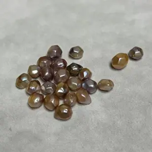 （A99)Diamond Edison Natural Freshwater Pearl