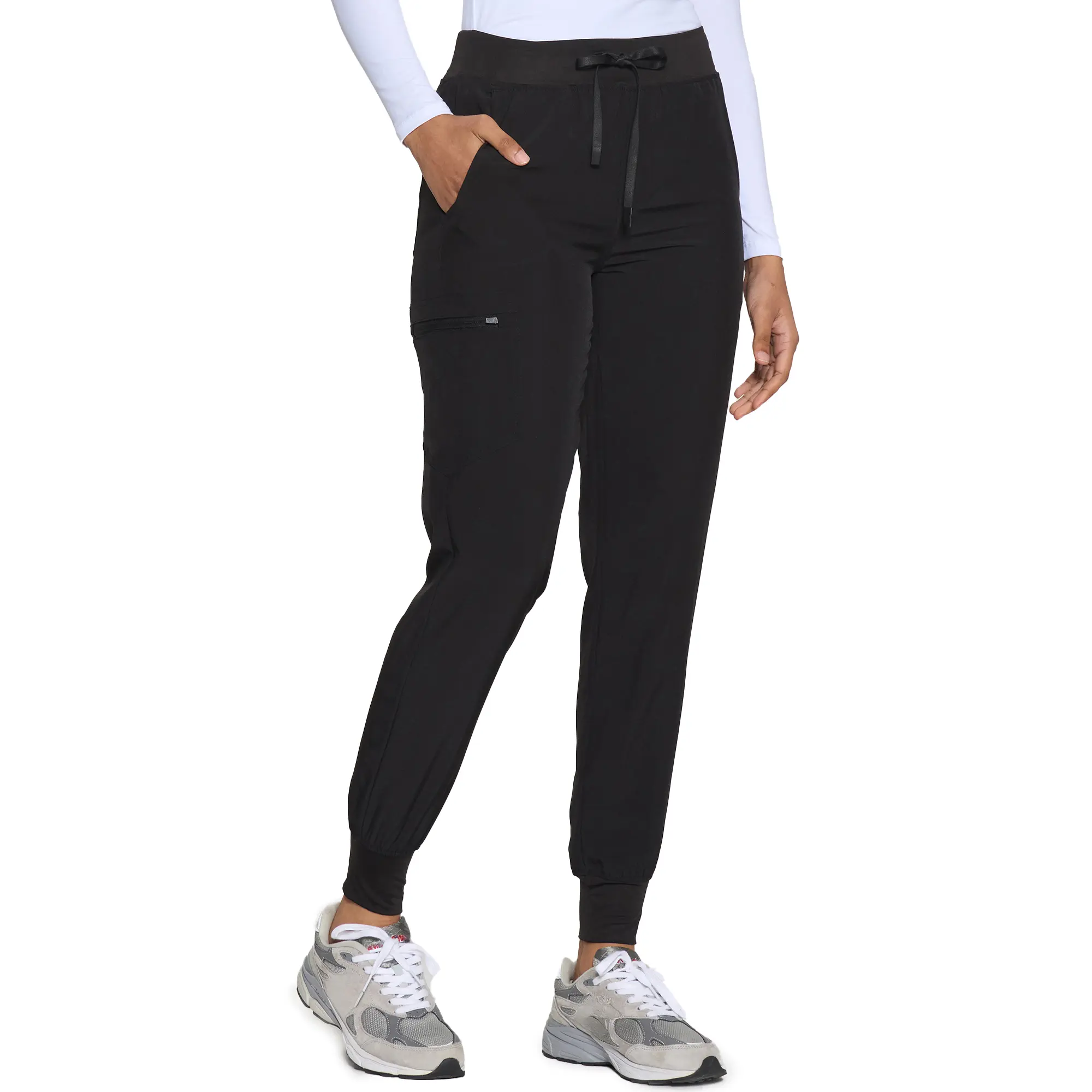 COZYFIT Women's Scrub Pants - Soft Stretchable Jogger, Yoga Style with 5 Pockets, Slim Fit, Machine Washable Pants for Women's Clothes, Workout Clothes, Gym Use