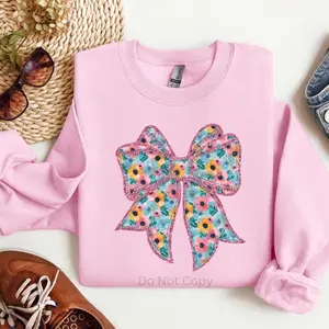 Spring Bow DTF Transfer