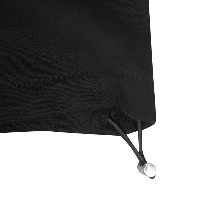 Flooo Loose Washed Sweat Jeans Pants Women's Wear with Drawstring & Ripped Design Wide Leg Comfortable Stylish Machine Washable Casual Everyday Streetwear Bottom Fitted Adjustable Trouser