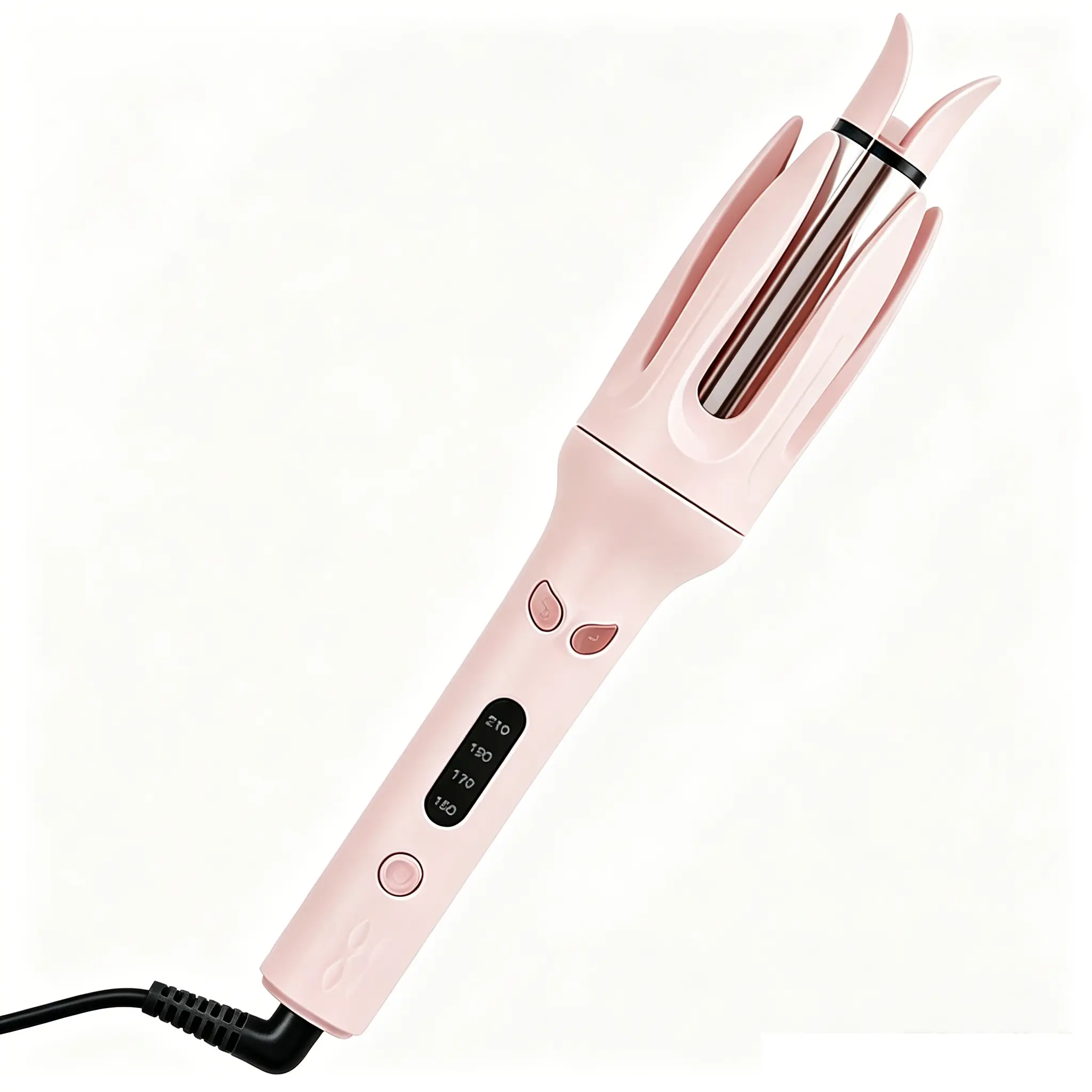 Women's 28mm Negative Ion Auto Spin Curling Iron - US Plug, 4 Adjustable Heat Settings, Fast Heating, Smart Power Off, Multi-Voltage, Salon Home Use, Easy Bouncy Curls, Single Item Beauty Product, ABS Material Curler Tool