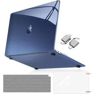 MOSISO Compatible with MacBook Air 13 inch Case 2022 2021 2020 2019 2018 Release A2337 M1 A2179 A1932, Surpass Natural Beauty Plastic Hard Shell&Keyboard Cover&Screen Film&Type C