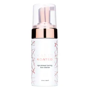 Foaming Facial Cleanser | Kandi Koated Age-Renewal – Niacinamide, Turmeric & Rose Hip, Anti-Aging, Hydrating & Brightening, Vegan – 3.4 fl oz