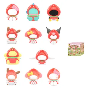 【TOPTOY】SR Strawberry Candy Series MINI Pendant Blind Box, Cute Figures, Desktop Ornament, Collectible Toys