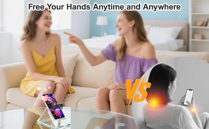 Portable automatic clicker suitable for iPhone, iPad, and Android phones, hands-free, silent operation, lightweight and easy to use, suitable for Tiktok live streaming, game likes and reward tasks (black)