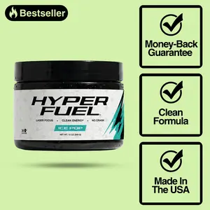 Hyper Fuel - Nootropic drink mix that boosts focus and steady energy.