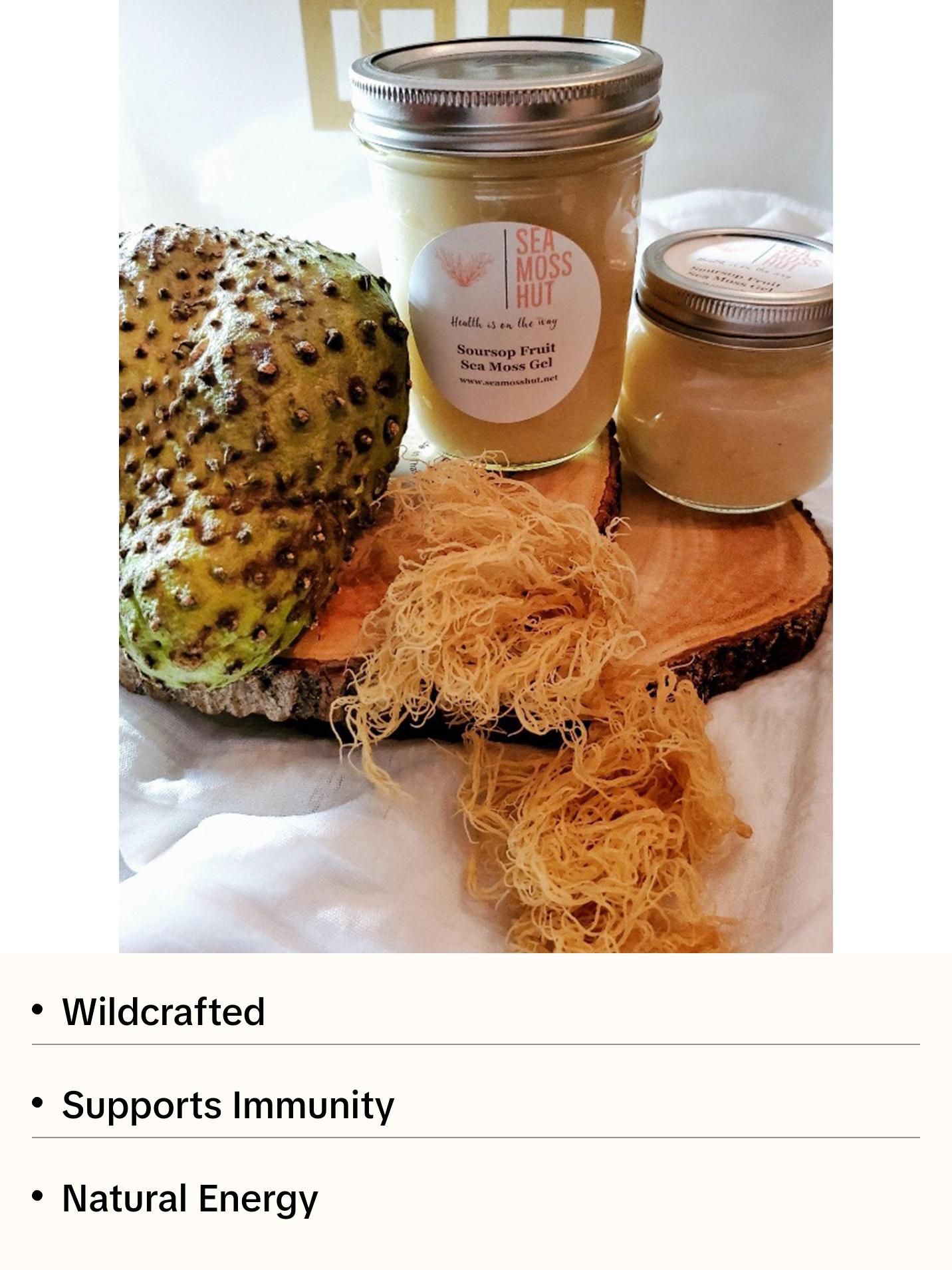 Sea Moss Infused With Soursop Fruit