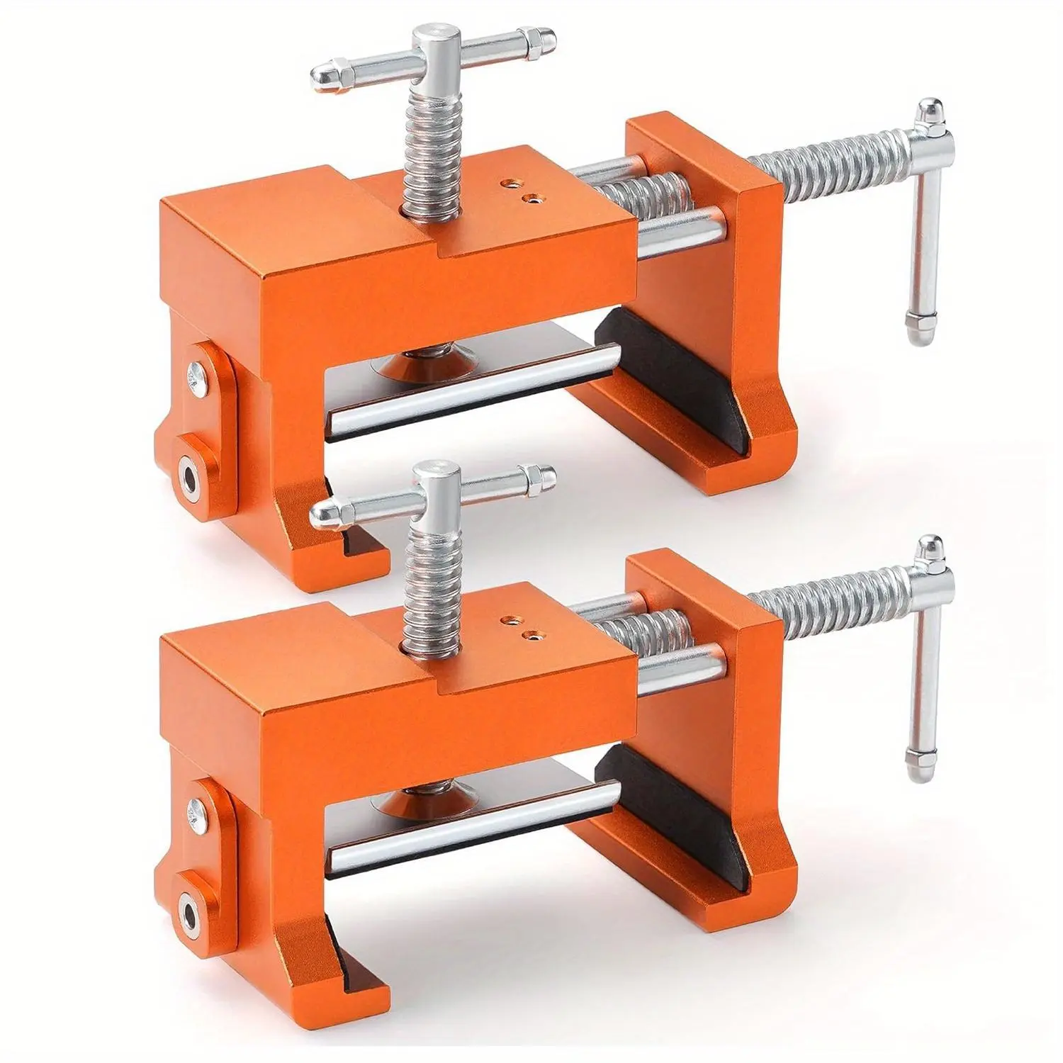 MOVATEK 2-Pack Heavy Duty Design Cabinet Claw Clamps - Tools and Gadgets for Face Frame Installation, 440lb Load Limit, Secure Grip, Easy to Use, Face Frames, Industrial