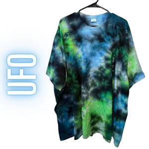 Galaxy Tie Dye Unisex T-Shirt, 100% Cotton