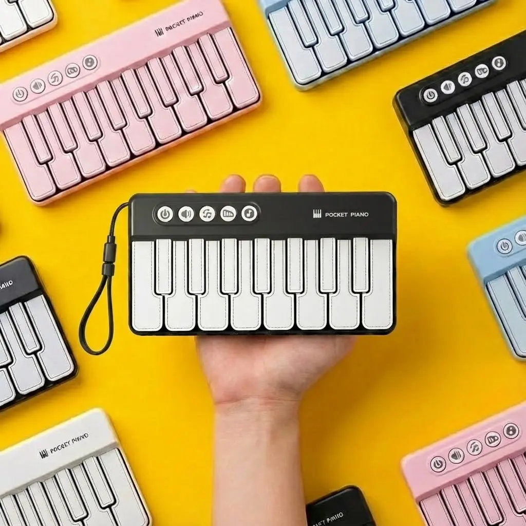 Mini portable piano keyboard – 37-key electronic piano for beginners, suitable for music practice, stress relief, and everyday entertainment, built-in speakers, perfect travel companion Digital Piano Keyboard Piano Keyboard Kit