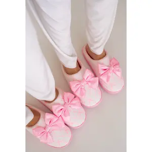 JustKass Bow Slippers