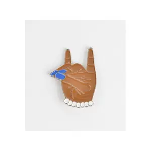 ΖΦΒ Hand Symbol Lapel Pin