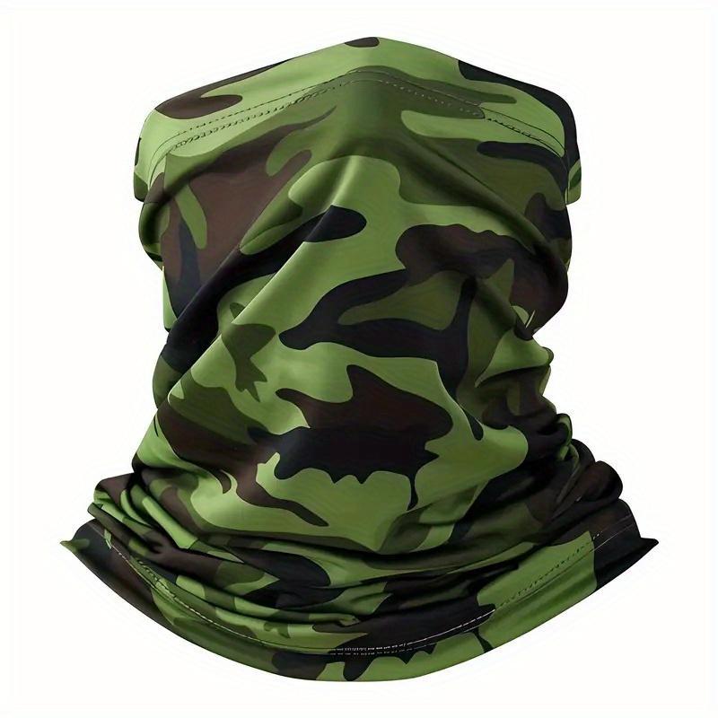 6pcs Cooling UV Protection Bandana Face Mask, Scarf, Men's Balaclava Hat, Face Sunscreenfa, Breathable Headscarf, Headband, Suitable for Outdoor Sports, Cycling, Running