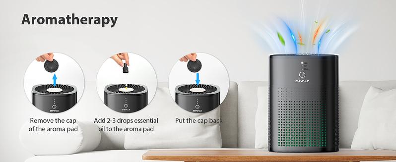 Chivalz 2 Pack Air Purifier for Bedroom Allergies Pet Hair 3 in 1 Filter with HEPA Sleep Mode Removes Dust Smoke Pollutants Odors Air Purifier Natural Air Filter, Household Appliances #TikTokShopBlackFriday Fragrance Machine Chivalz 2 Pack Air Purifier for Bedroom Allergies Pet Hair 3 in 1 Filter with HEPA Sleep Mode Removes Dust Smoke Pollutants Odors Air Purifier Natural Air Filter, Household Appliances #TikTokShopBlackFriday Fragrance Machine