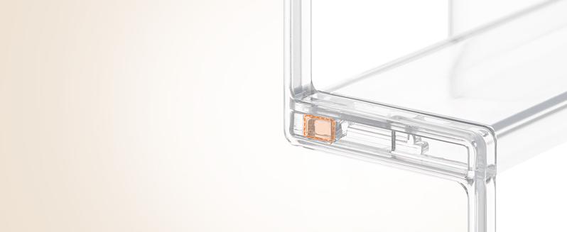 Lifewit 3 Tier Clear Display Stand with Interlocking Panels, Multi-Purpose Acrylic Organizer for Perfume, Skincare, Makeup & Dessert