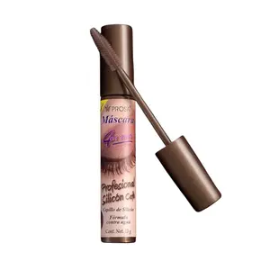 Pros Máscara Silicón Profesional Café Mamey Aloe Vera Jojoba Waterproof Formula - Makeup, Mascara