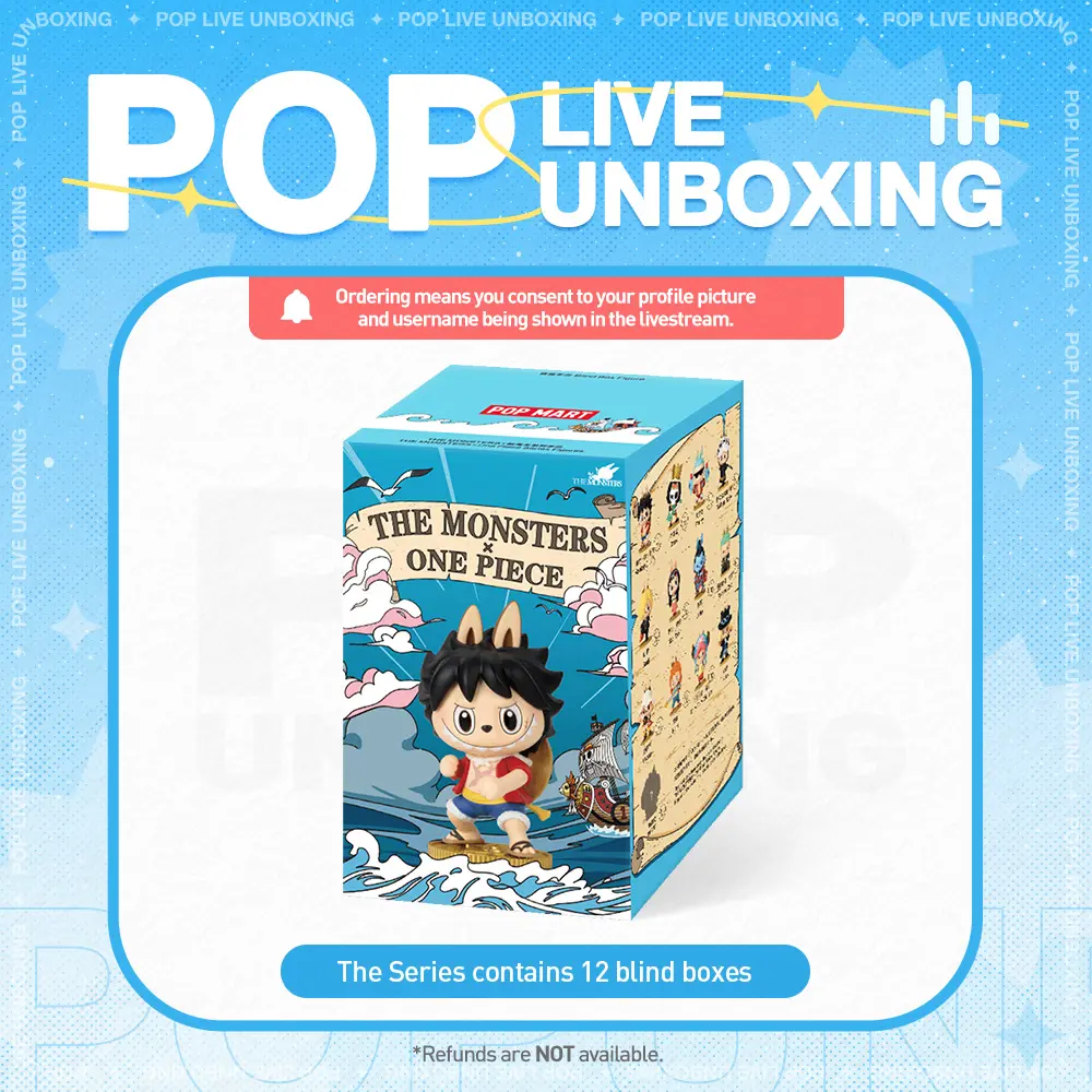 [POP NOW]THE MONSTERS × One Piece Series Figures POP MART