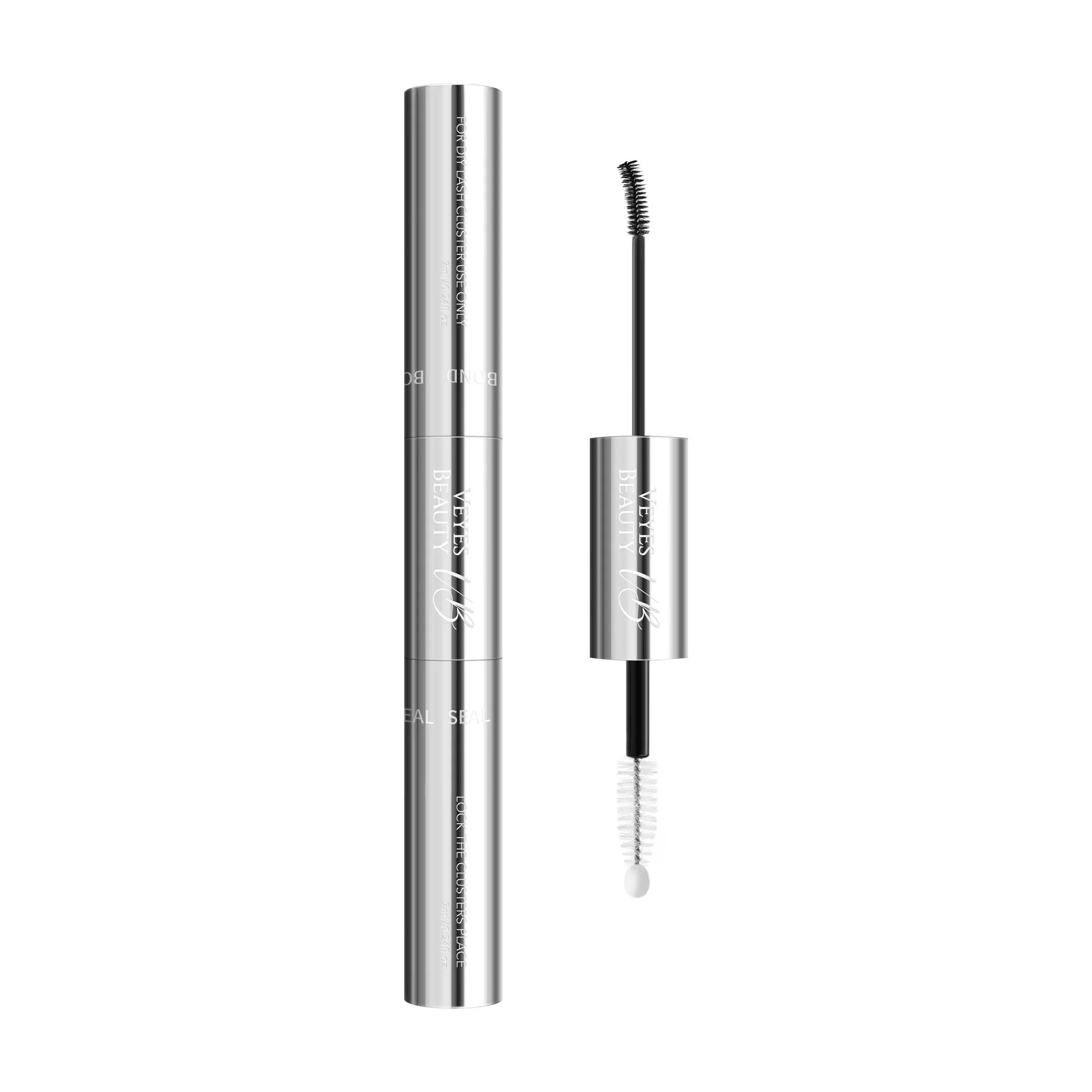 VEYESBEAUTY DualHold Bond & Seal - Black 14ml DIY Eyelash Extensions Glue Makeup Cosmetic