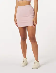 Lounge Skirt: Adobe Rose