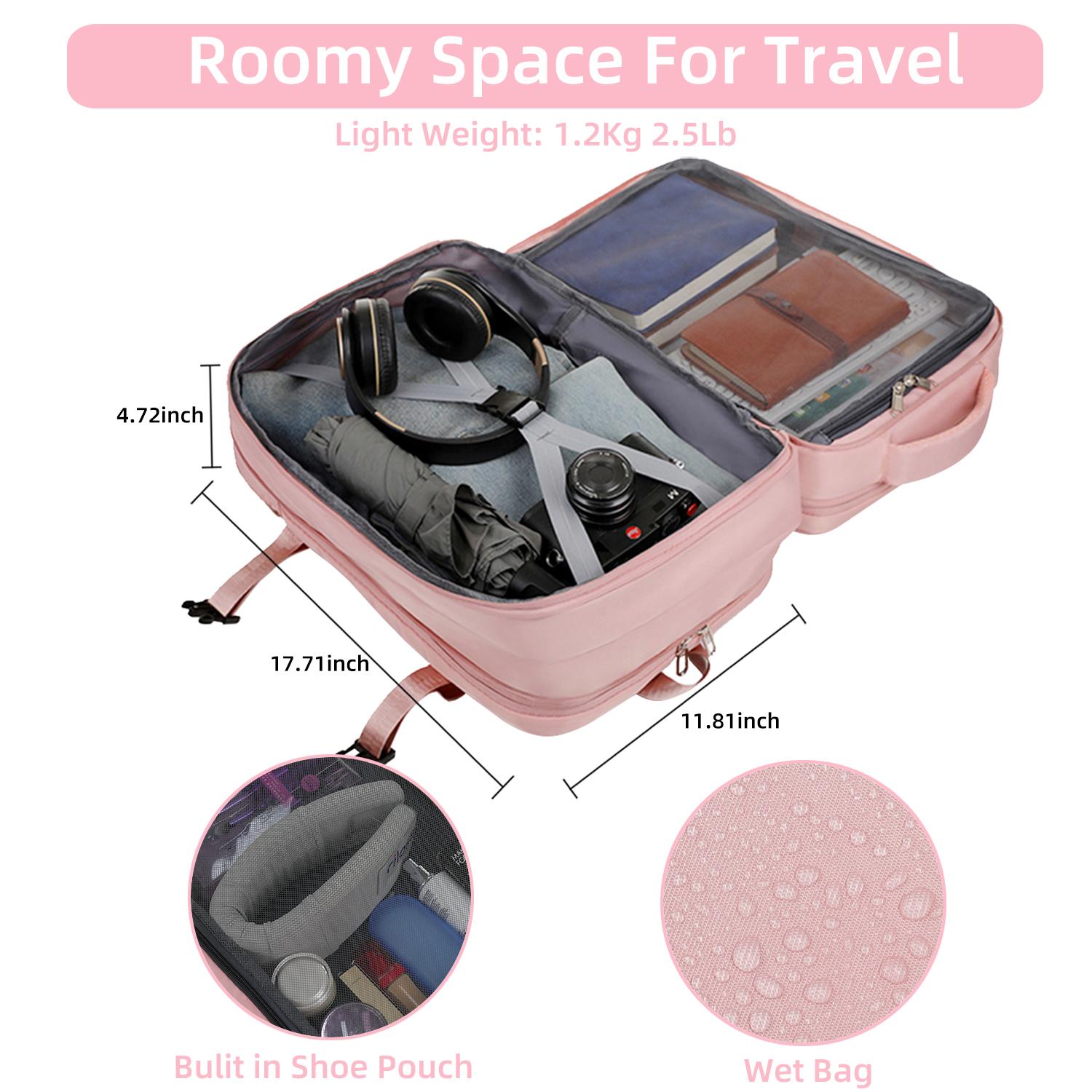 Business casual backpack for men women, laptop bag, large capacity travel bag, student schoolbag, student backpack