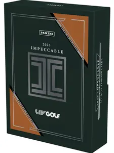 2025 Panini Impeccable LIV Golf Trading Card Box (Hobby)