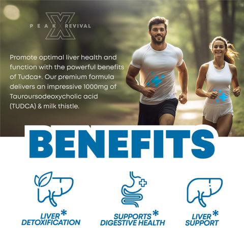 Tudca+ Supplement 1000mg Per Serving Support Liver Digestive Health Dietary