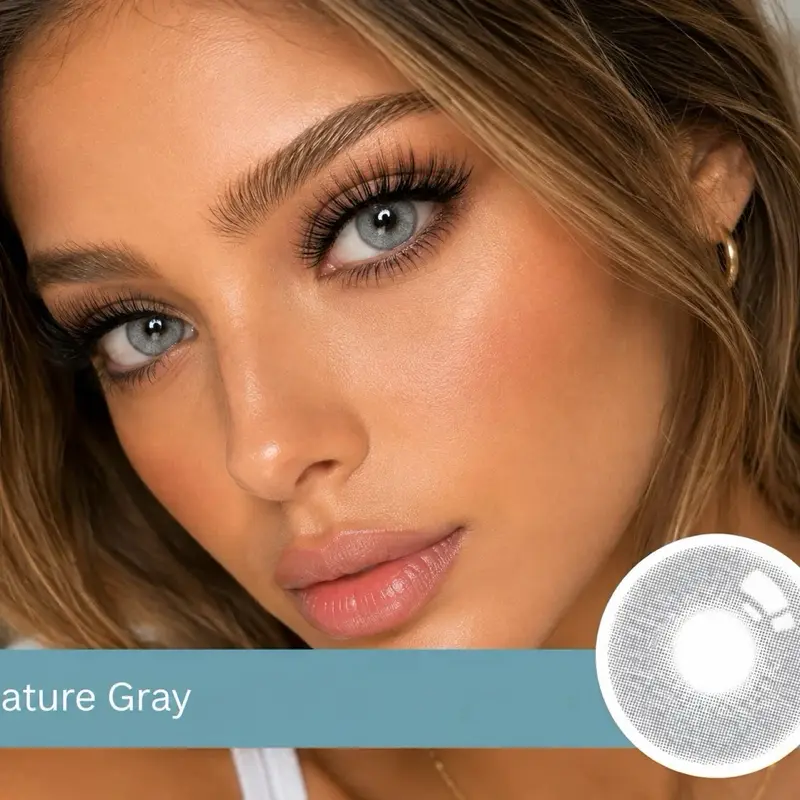 Korea Eyelashes No Glue Make Up Look for Natural Look and Easy Application