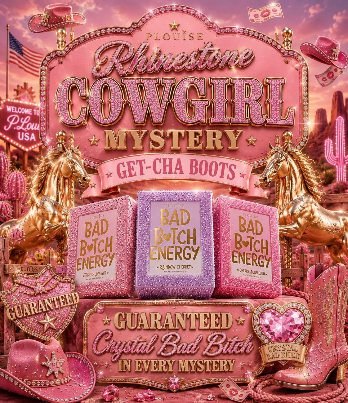 P.Louise x Doulton Rhinestone Cowgirl Mystery Box
