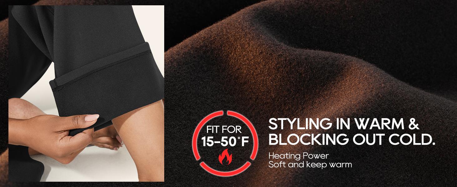 G4Free Loose Fleece Lined High-Waist Drawstring Casual Pants Wide Leg Thick Womenswear Bottom