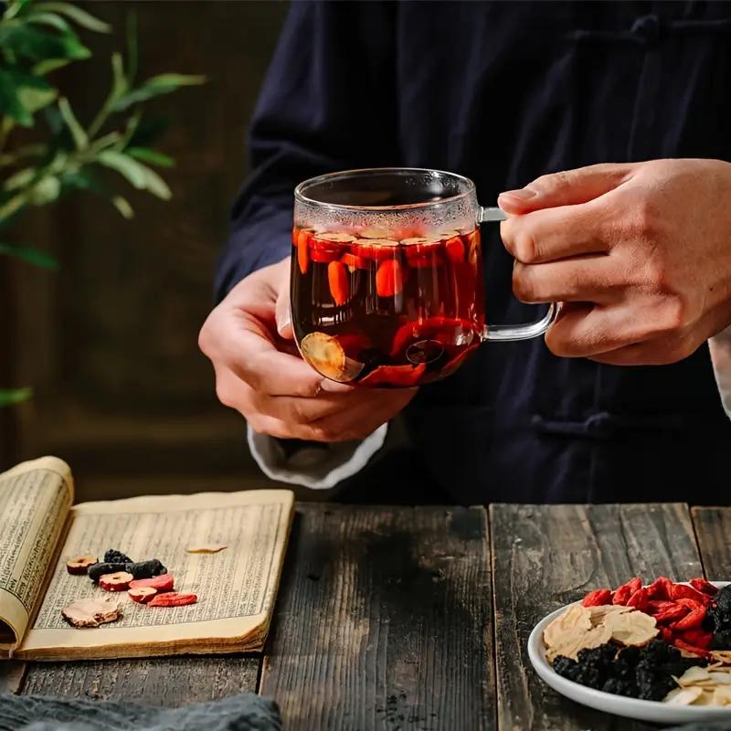 Kidney Tea Formula Ginseng Five Treasure Tea, Organic Health Tea Traditional Kidney Care Herbal Tea for Women & Men,  Natural Kidney Cleanse Tea Beverage