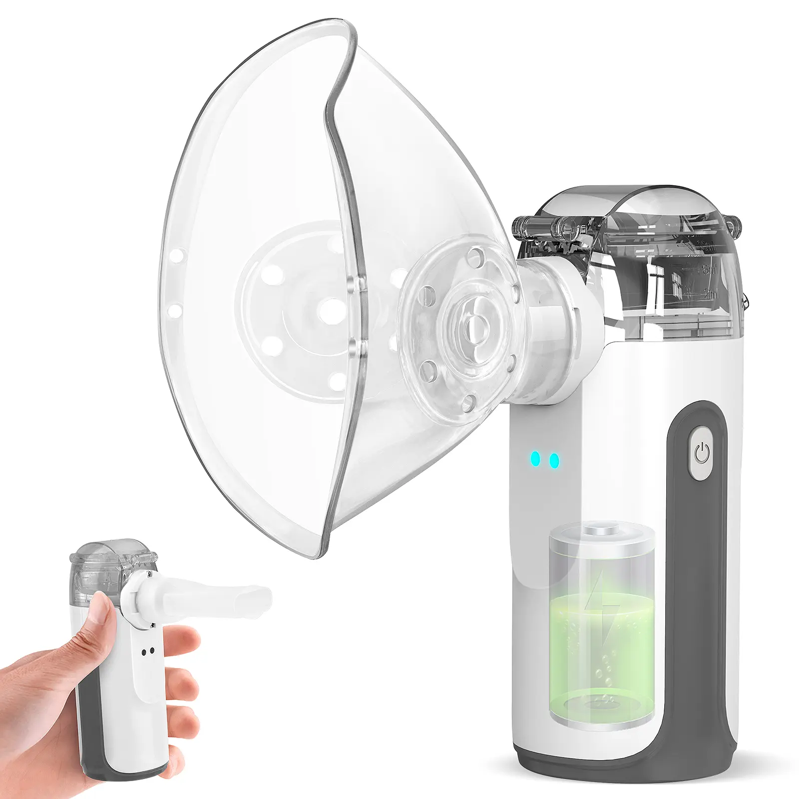 Portable Nebulizer - Handheld Nebulizer for Kids and Adult ,Personal Cool Mist Nebulizer,Cough Asthma Inhaler with 1 Set Accessories,back to school,back to school haul