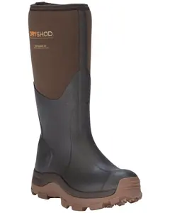 Dryshod Women's Hi Haymaker Farm Work Boot Soft Toe - Hay-Wh-Br