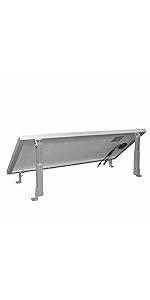 Renogy Solar Panel Mounting Z Brackets Lightweight Aluminum Corrosion-Free Construction for RVs, Trailers, Boats, Yachts, Wall and Other Off Gird Roof Installation, one set of 4 Units,Gray Renogy Solar Panel Mounting Z Brackets Lightweight Aluminum Corrosion-Free Construction for RVs, Trailers, Boats, Yachts, Wall and Other Off Gird Roof Installation, one set of 4 Units,Gray