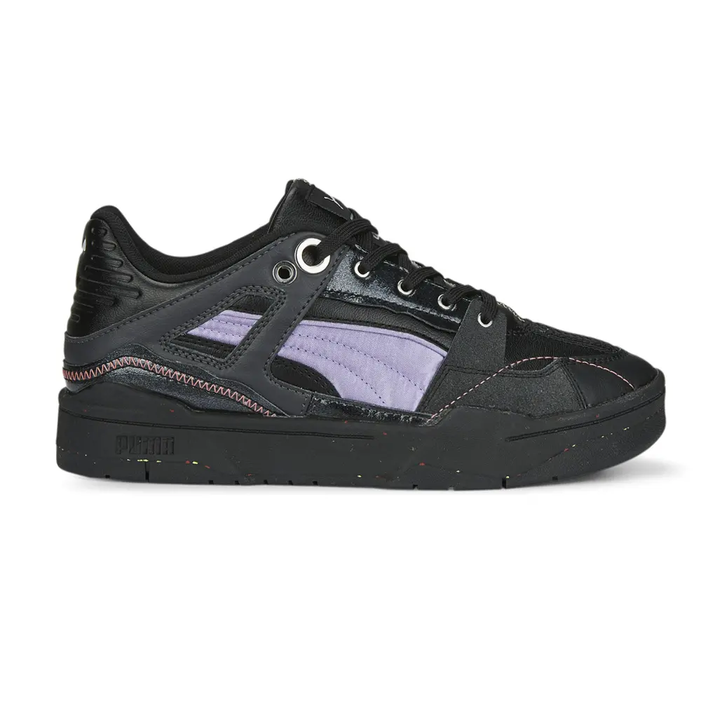 PUMA Womens X The Ragged Priest Slipstream Lace Up Sneakers Shoes Casual - Black, Purple