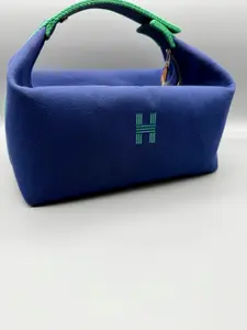 Pre-owned HERMÈS Canvas Toiletry Bags Hermes Bride A Brac GM Toiletry Bag