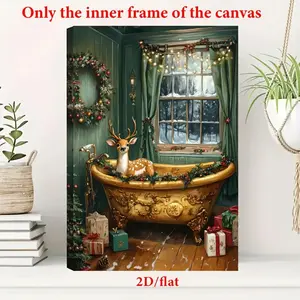 Large Framed Abstract Canvas, Wall Art for Hallway, Modern Design, Multiple Sizes, Ready to Ship, Gift Idea