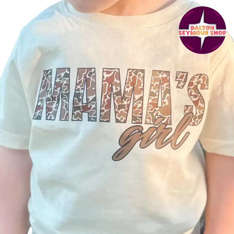 YOUTH & ADULT Mama’s Girl  Camo shirt, country boy clothes, #southernboy shirt, toddler boy clothing, mother's day, toddler boy stuff