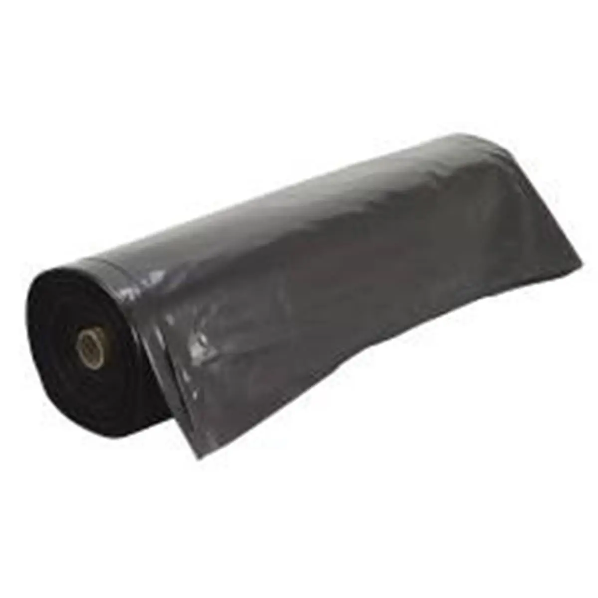 Thermwell 881301 Protective Plastic Sheeting Roll, 10 Ft x 25 Ft Black Barrier, for Home Improvement, Building Supplies