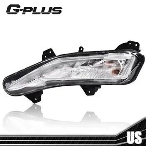 Driver Side Clear Lens Fog Light Lamp w/ LED Fit For 2019-2022 Chevrolet Malibu