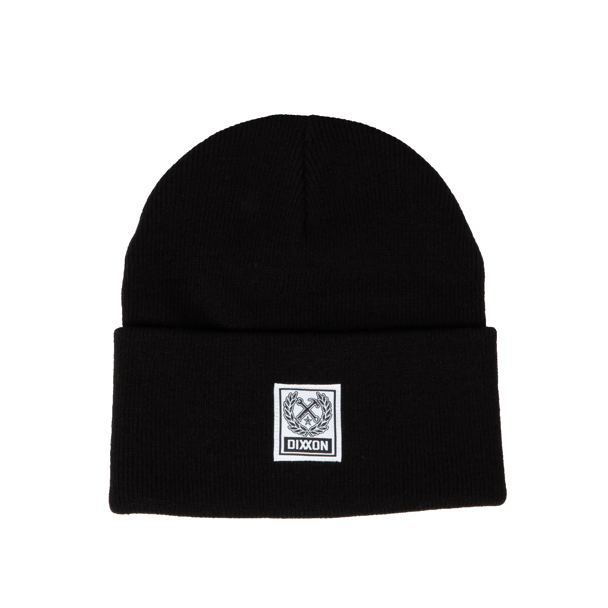 Ribbed Beanie - Black