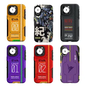 Neon Genesis Phone Case, Evangelion Unit-01 Tough Case Compatible with iPhone X, 11, 12, 13, 14, 15 & more