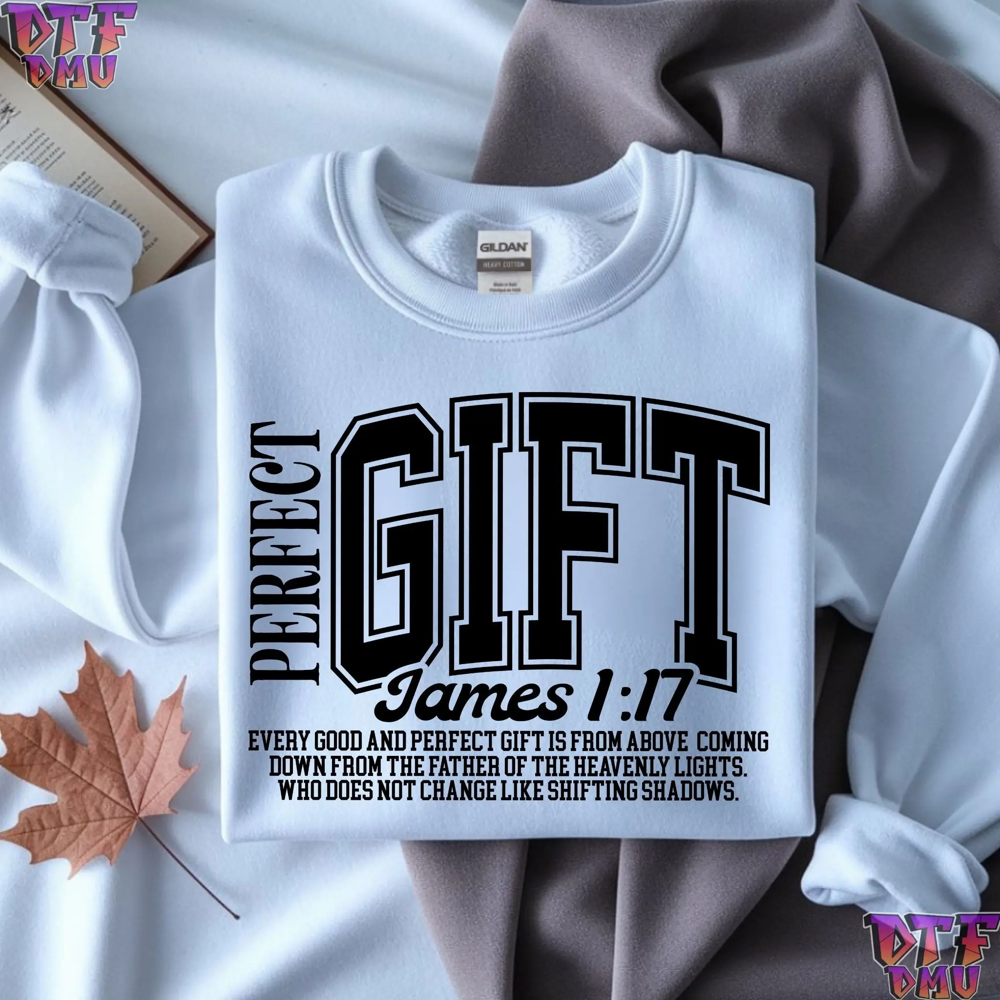 PERFECT GIFT Christian DTF Transfer Print.