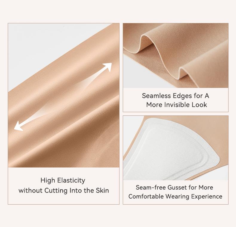 LUCKMEEY Camel Toe Cover Thongs for Women - G-String, Seamless Design, Basic Fit, Machine Washable, Comfortable Underwear - Workout, Gym, Yoga, Running, Activewear, Leggings - underwear for women