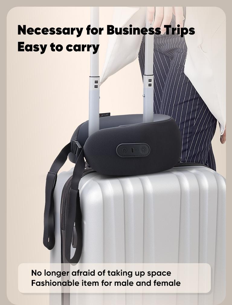 CINCOM U-Shaped Neck Massager Pillow for Cervical Support, with Soothing Heat & Kneading, 360° Memory Foam Support, Cordless, Rechargeable & Portable, Perfect Gift for Black Friday, Thanksgiving, Christmas, Birthdays & More