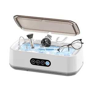 2026 Upgrade Large Capacity Ultrasonic Cleaner, 50kHz Ultrasonic Cleaner Machine with 5 Modes Timer for Glasses Jewelry Dentures-304 Stainless Steel Tank