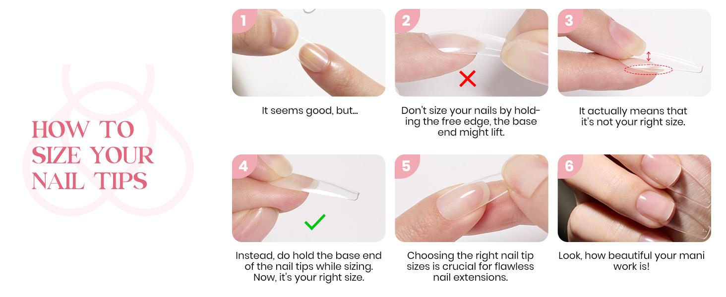 Beetle Thin Extension Nail Tips Set Almond/Oval Shape Acrylic Nail False Nail press ons Nail Tips DIY Nails Art Gift for girl Gift for woman gel x nails salon nails at home #SpringTok Easter'sGift