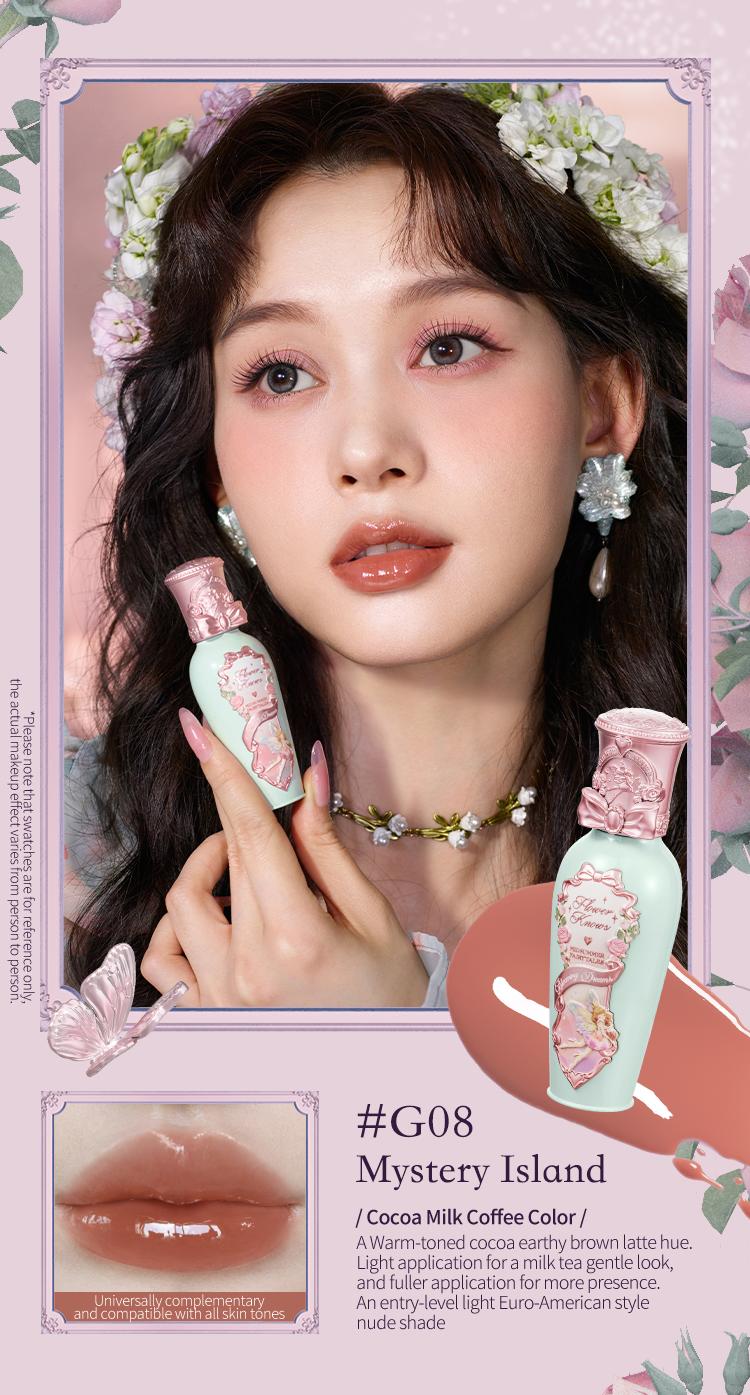 Flower Knows Midsummer Fairytales Collection Coating Lip Lacquer