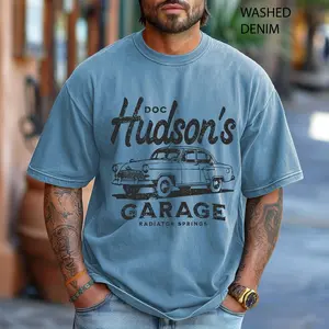 Retro Doc Hudson's Garage Shirt, Radiator Springs Doc Hudson Shirt