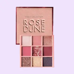 Rose Dune Sands Eyeshadow Palette Glitter All Over Glimmer
